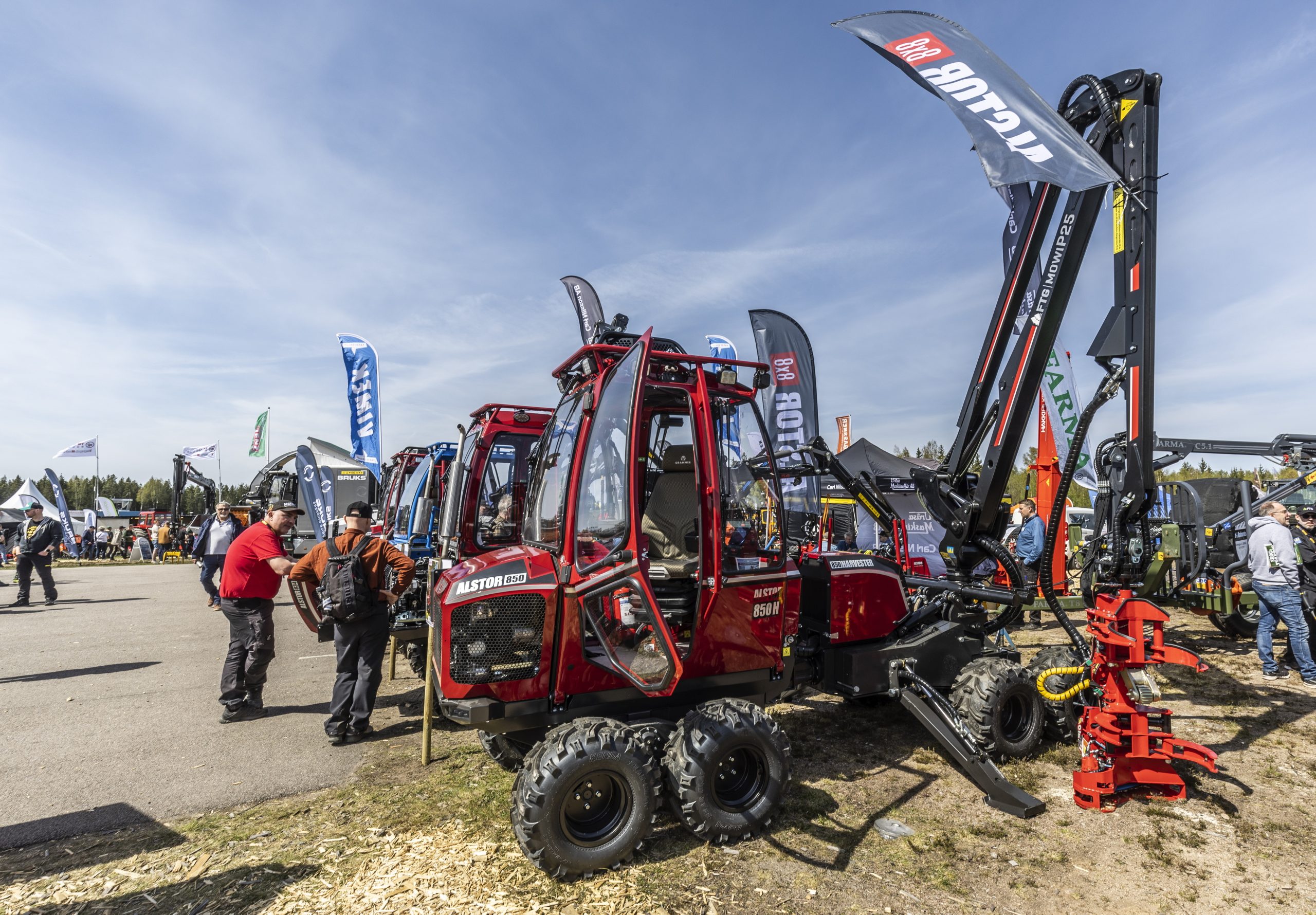 Skog & Traktor 2024 blev en succé. Publikrekord med 5.165 personer.