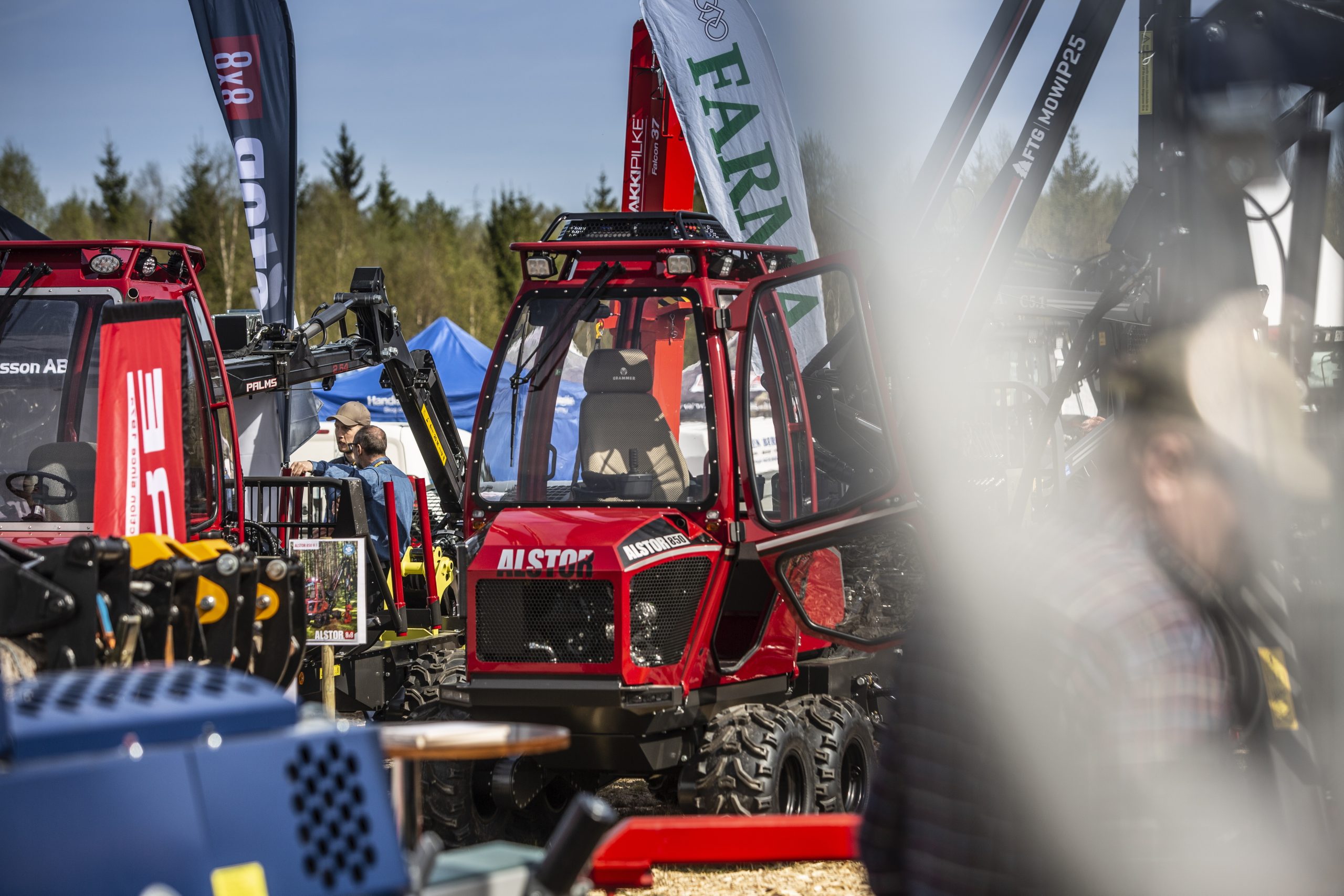 Skog & Traktor 2024 blev en succé. Publikrekord med 5.165 personer.