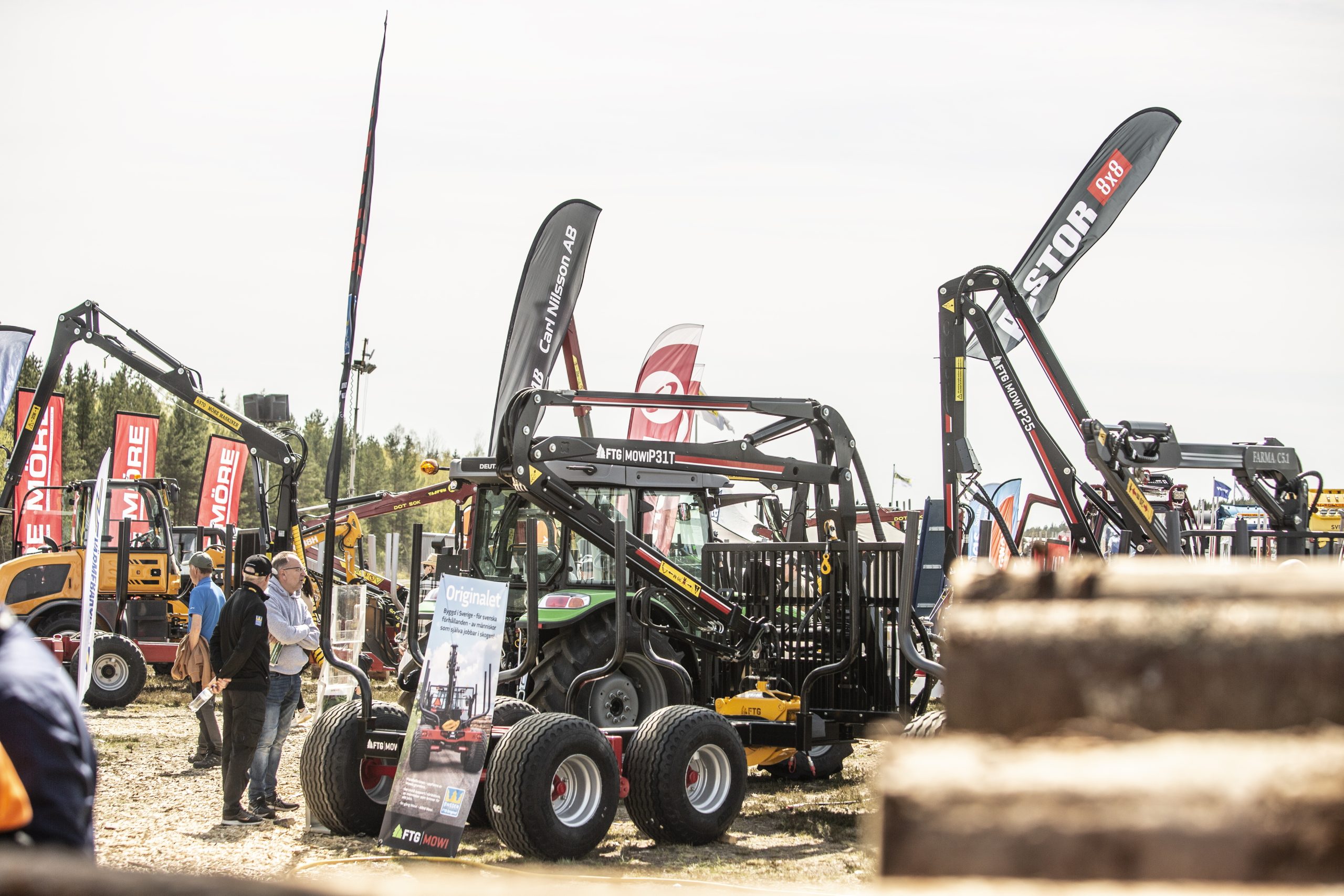 Skog & Traktor 2024 blev en succé. Publikrekord med 5.165 personer.