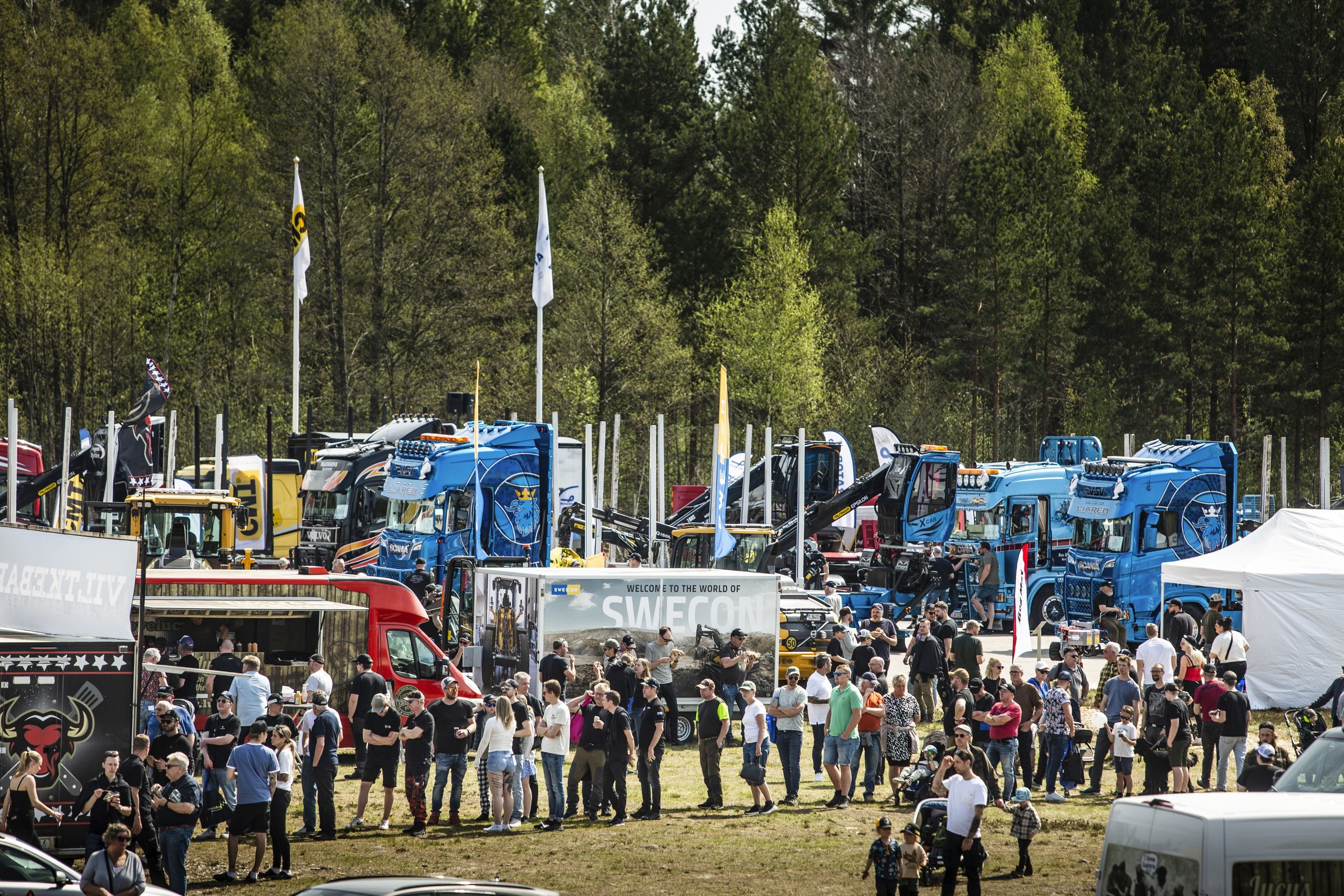 Skog & Traktor 2024 blev en succé. Publikrekord med 5.165 personer.